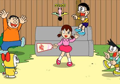 Jeu Badminton avec Doraemon