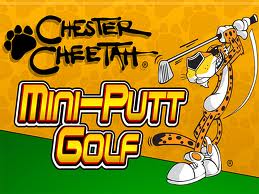 Jeu Chester Chetah Mini Putt Golf