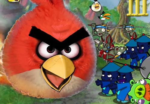 Jeu Angry Birds vs Zombies