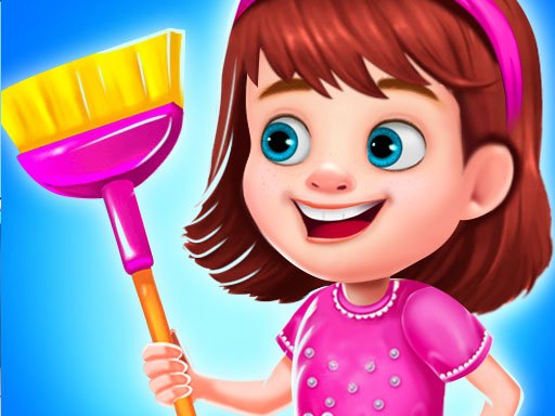 Jeu Princess Messy House Cleaning