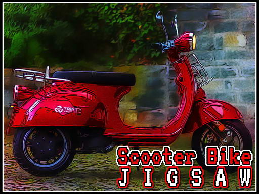 Jeu Scooter Bike Jigsaw