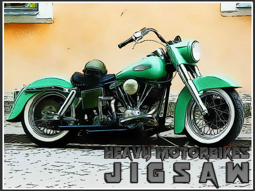 Jeu Heavy Motorbikes Jigsaw