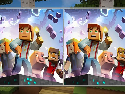 Jeu Minecraft Differences