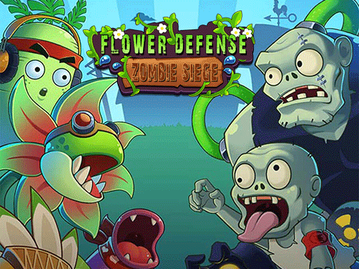 Jeu Flower Defense – Zombie Siege