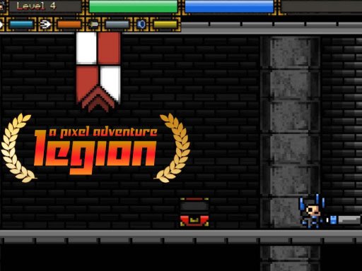 Jeu A Pixel Adventure Legion