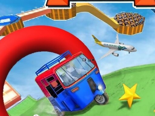 Jeu Tuk Tuk Speed Up Mega Ramp Stunt