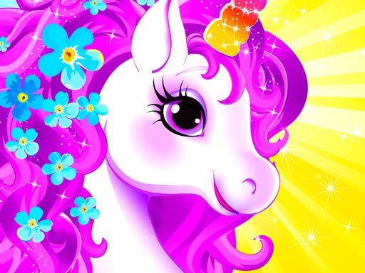 Jeu Unicorn Dress Up