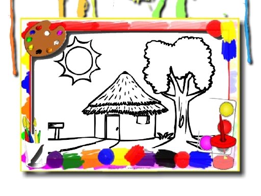 Jeu House Coloring