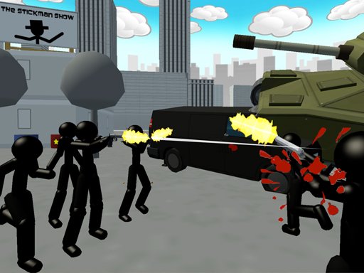 Jeu Stickman City Shooter