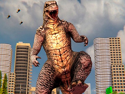 Jeu Monster Dinosaur Rampage City Attack