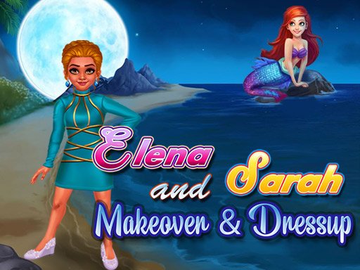 Jeu Elena and Sarah Makeover and Dressup