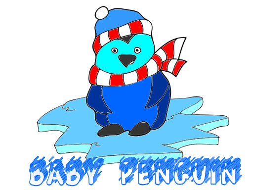 Jeu Baby Penguin Coloring