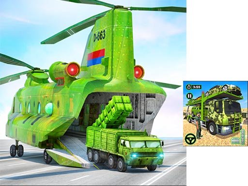 Jeu US Army Cargo Transport Truck Driving