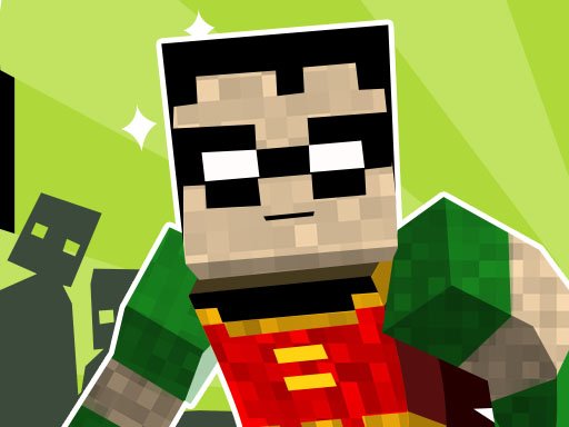 Jeu Teen Titans go Minecraft Teenage Runner 3D