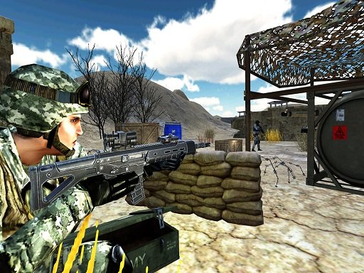 Jeu Modern Commando War : Counter Terrorist  Shoot 2k2
