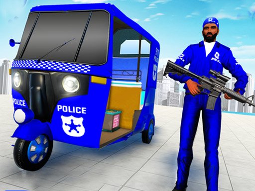 Jeu Police Auto Rickshaw Drive