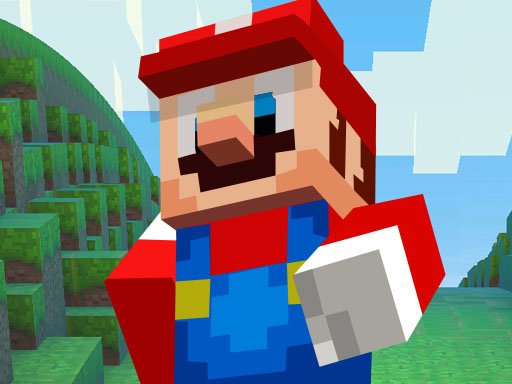 Jeu Super Mario MineCraft Runner