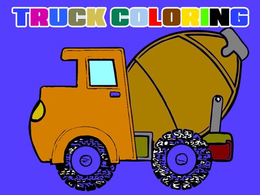 Jeu Trucks Coloring