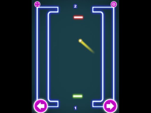 Jeu Pong Neon