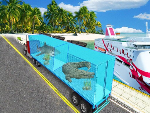 Jeu Sea Animal Transport Truck