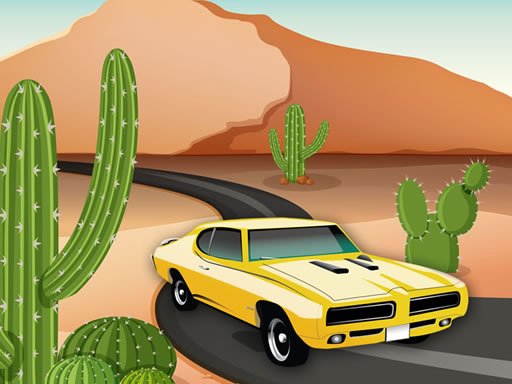 Jeu Desert Car Race