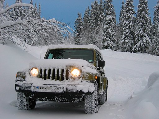 Jeu Offroad Snow Jeep Passenger Mountain Uphill Driving