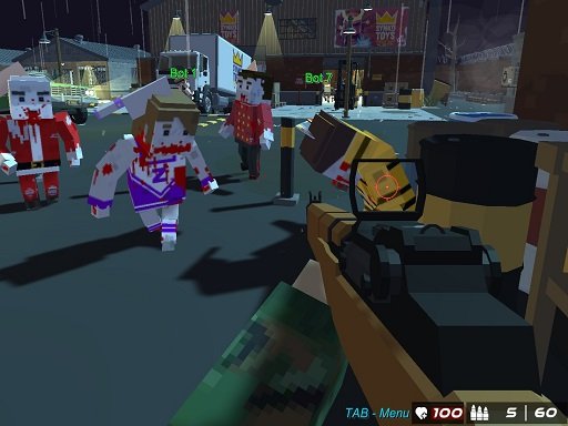 Jeu GunGame 24 Pixel
