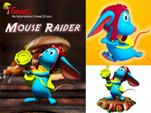 Jeu Raider De Souris