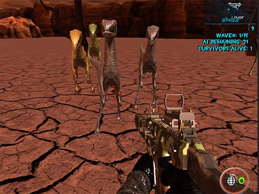 Jeu Dinosaurs Survival Active Vulcan Multijoueur