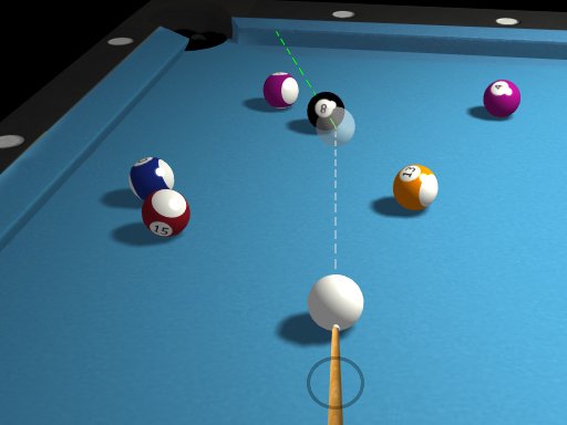 Jeu 3D Billiard 8 Ball Pool