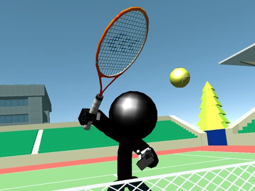 Jeu Stickman Tennis 3D