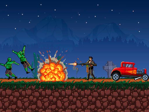 Jeu Drive or Die – Zombie Pixel Earn