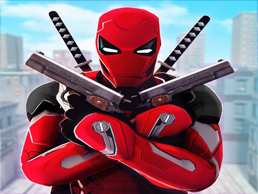 Jeu Ville Ninja Robot Combat De Rue