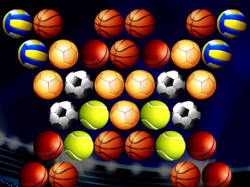 Jeu Bubble Shooter Football Doré