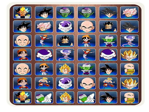 Jeu Find The Dragon Ball Z Face