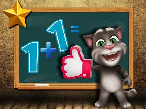 Jeu Talking Tom Math Test
