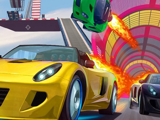 Jeu Mega Ramp Car Jumping