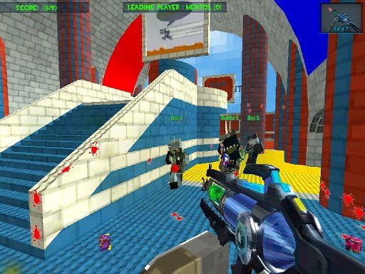 Jeu Blocky Gun Paintball 3