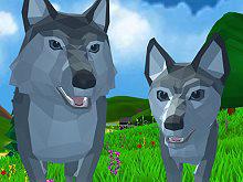 Jeu Simulateur de loup : Animaux sauvages 3D
