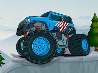 Jeu Monster Truck Mountain Climb