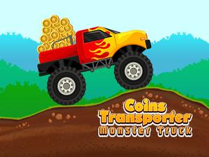 Jeu Coins Transporter Monster Truck