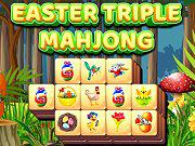 Jeu Triple Mahjong de Pâques