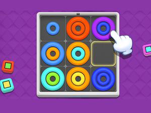 Jeu Neon Circles Color Sort Puzzle