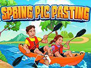 Jeu Spring Pic Pasting