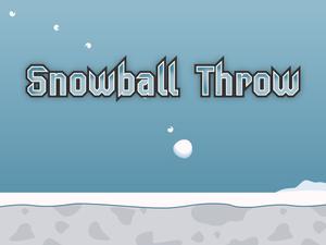 Jeu Snowball Throw