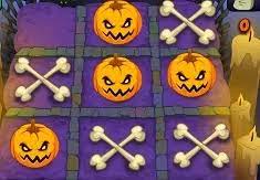 Jeu Noughts and Crosses Halloween